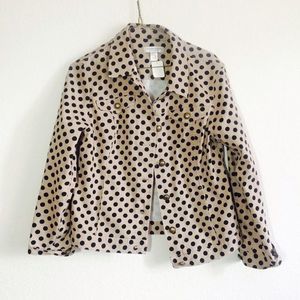 👀 polka jacket